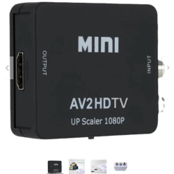 Adaptador Rca - Av A Hdmi...