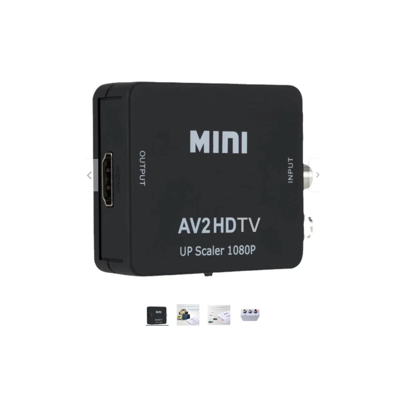Adaptador Rca - Av A Hdmi Audio Video Adaptador Av2hdmi