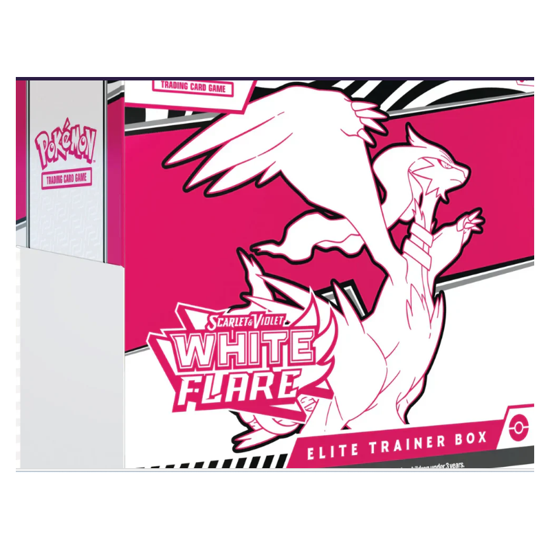 White Flare Elite Trainer Box Inglés