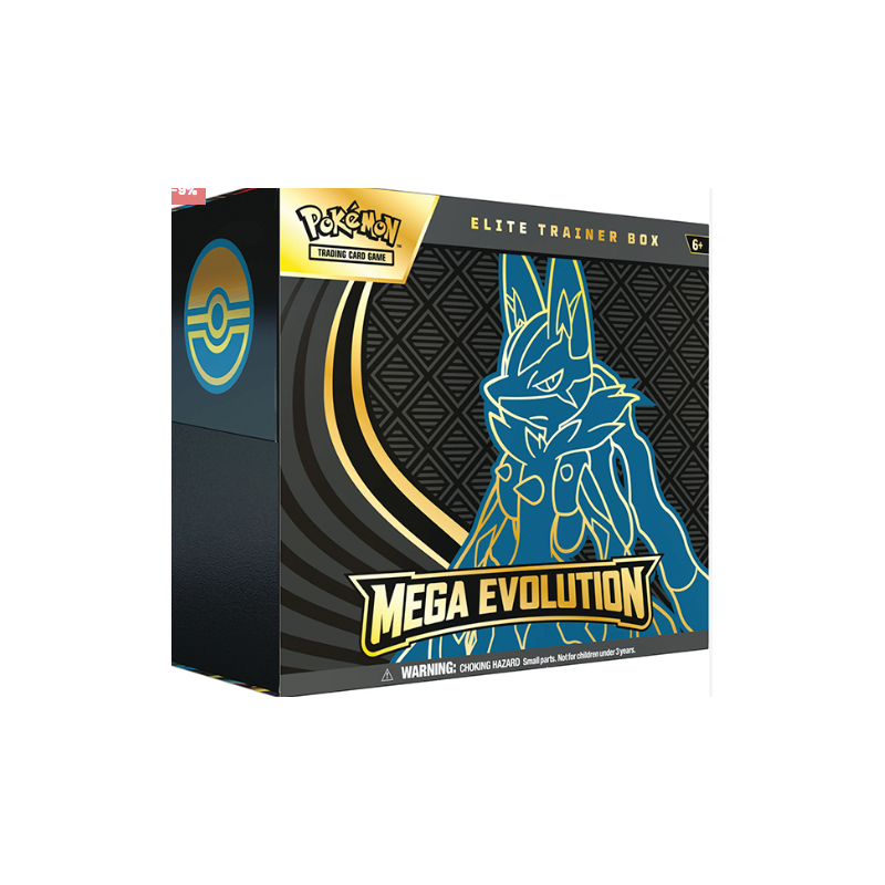 Mega Evolution – Elite Trainer Box – ingles (Lucario)