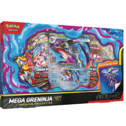Mega Greninja ex Premium Collection español