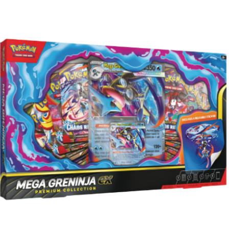 Mega Greninja ex Premium Collection español
