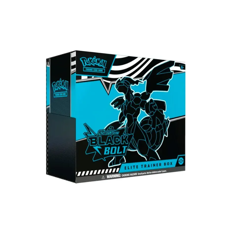 Pokemon TCG: Black Bolt Elite Trainer Box – Español