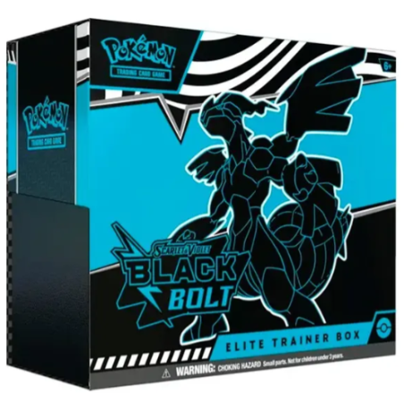 Pokemon TCG: Black Bolt Elite Trainer Box – Español